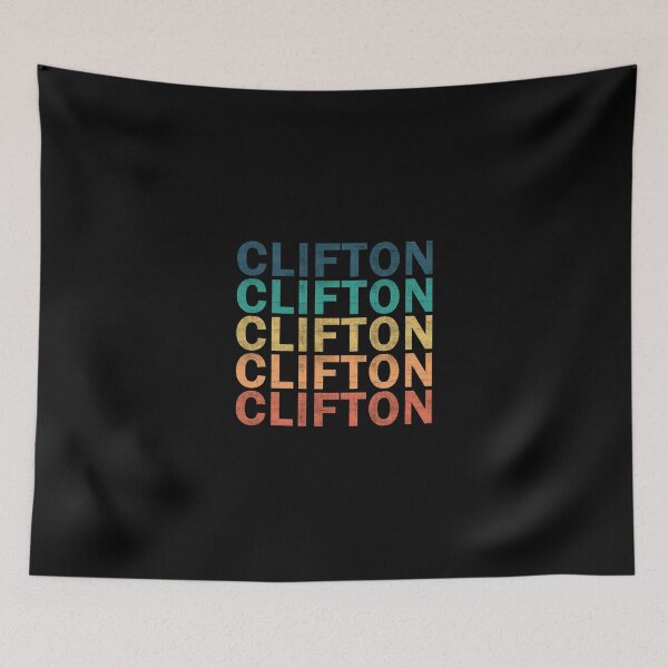Item preview, Clifton Name T Shirt - Clifton Vintage Retro Clifton Name Gift Item Tee designed and sold by mackpatsy.