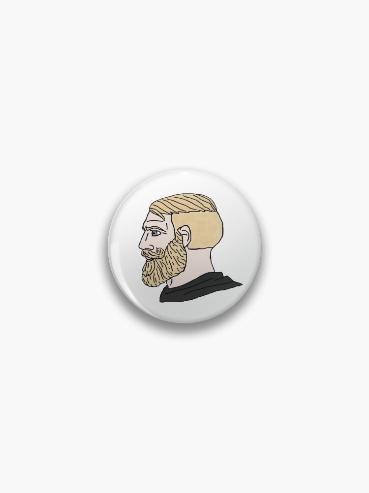 Funny Chad Yes - Yes Chad Meme - Yes Face Meme Sticker for Sale