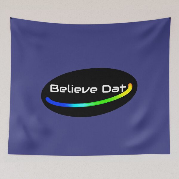 Item preview, Believe Dat multi colour swoosh modern font designed and sold by glowvim.