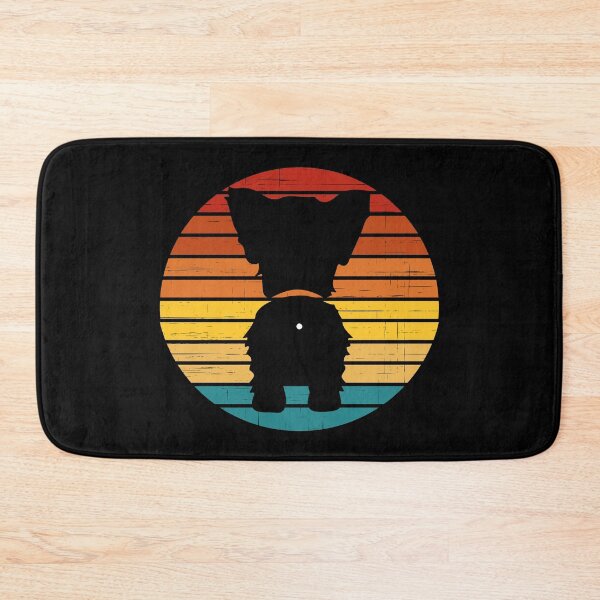 Item preview, Retro Sunset Yorkie Dog Butt designed and sold by PeachesMommy.