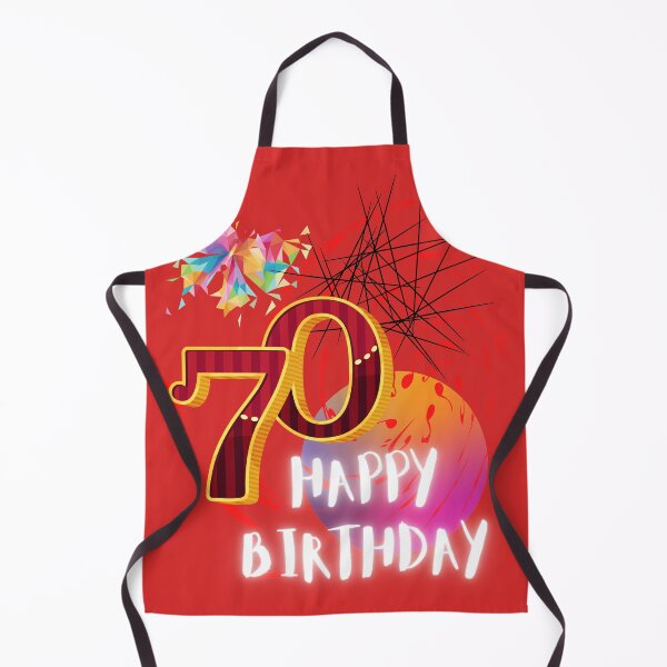 Item preview, HAPPY BIRTHDAY, 70TH BIRTHDAY, ABSTRACT ARTWORK, HAPPY 70, designed and sold by R B Chrystal.