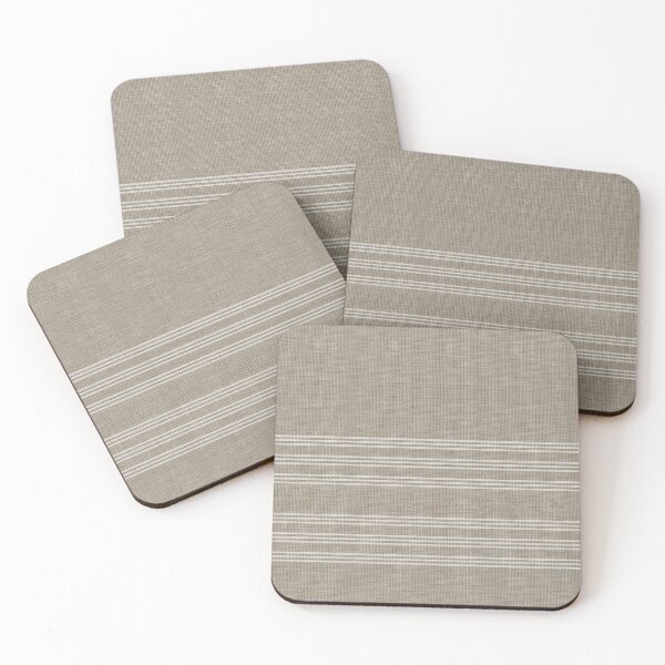 Item preview, Natural Rustic Ticking Stripe designed and sold by meggydesigns.