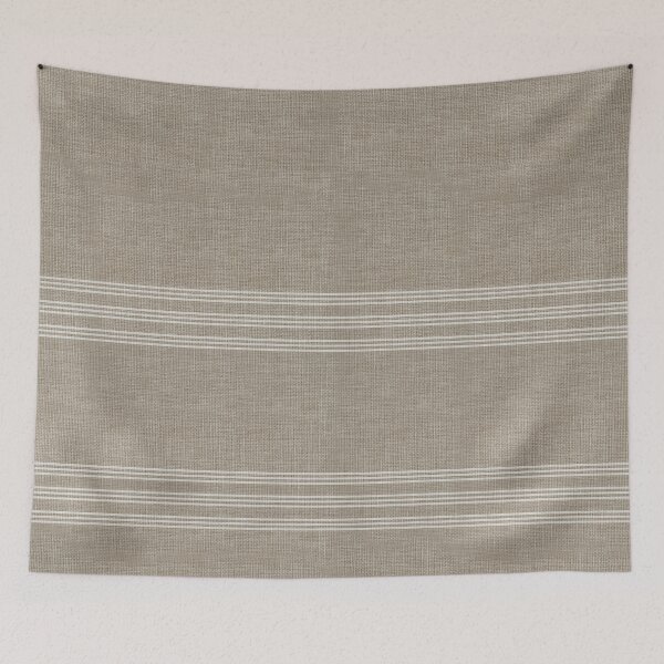 Item preview, Natural Rustic Ticking Stripe designed and sold by meggydesigns.