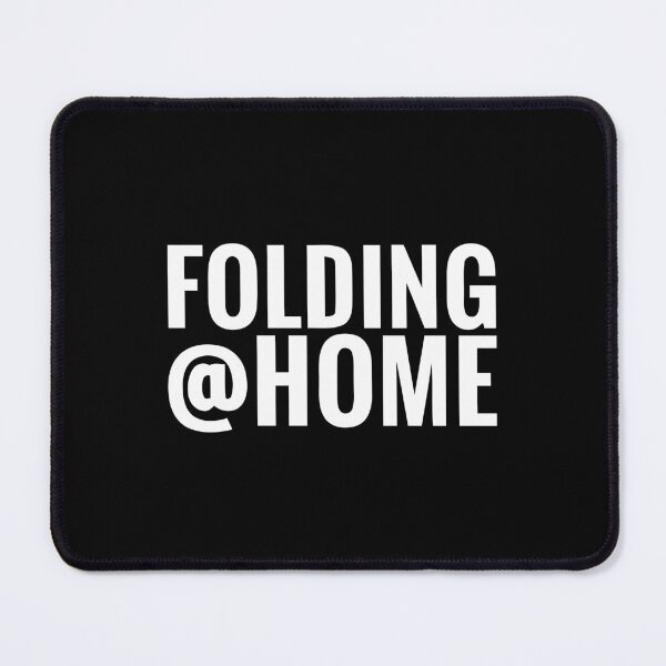 Item preview, Folding At Home Logo White designed and sold by Jesse Hufstetler.