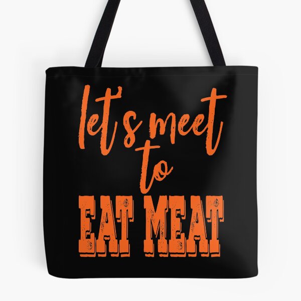 Item preview, Let's meet to eat meat-grilling. designed and sold by DesignedBySnip.