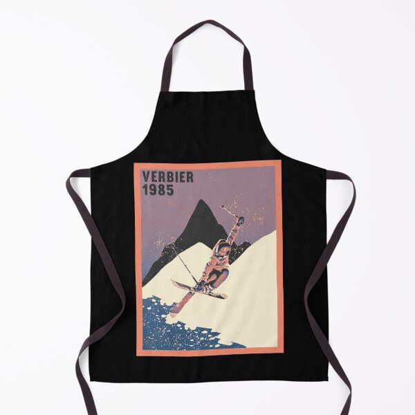 Item preview, Verbier ski mountains 1985 vintage skiing 80's designed and sold by Captain-Jackson.