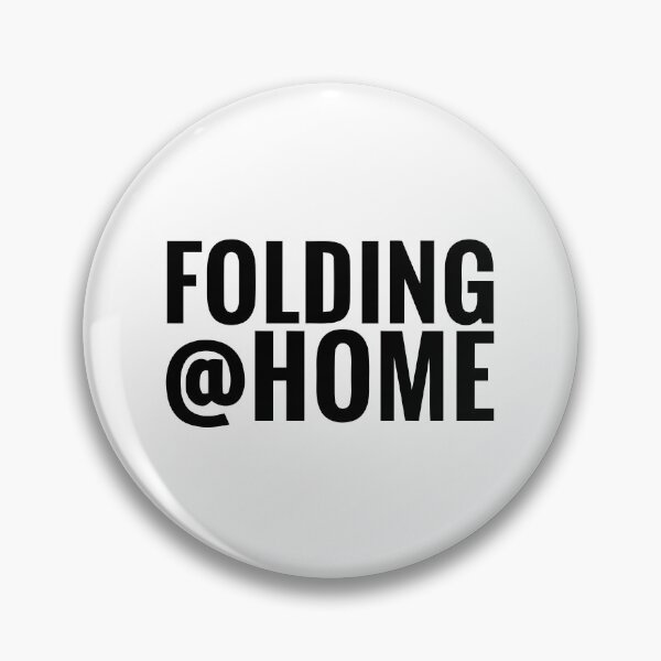 Item preview, Folding At Home Logo Black designed and sold by Jesse Hufstetler.