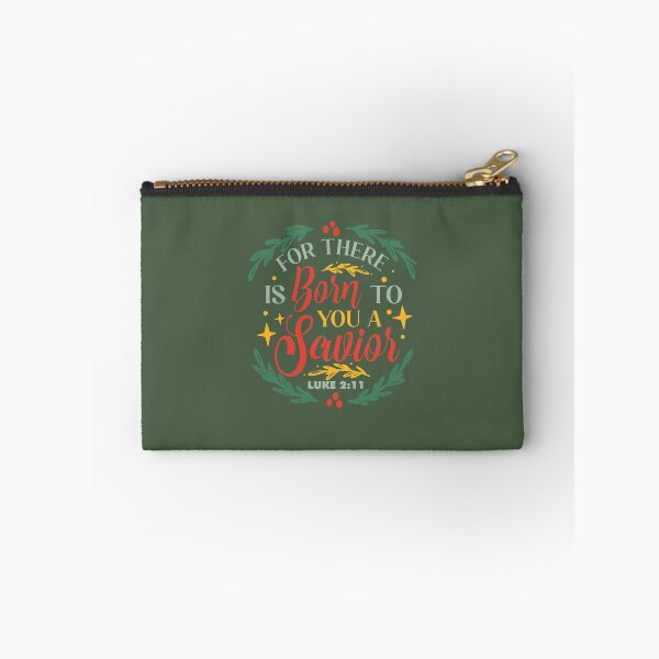 Item preview, Luke 2:11 Born Savior Bible Verse designed and sold by garmentoffaith.