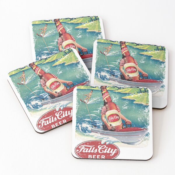 Item preview, Falls City Beer designed and sold by Retrorockit.
