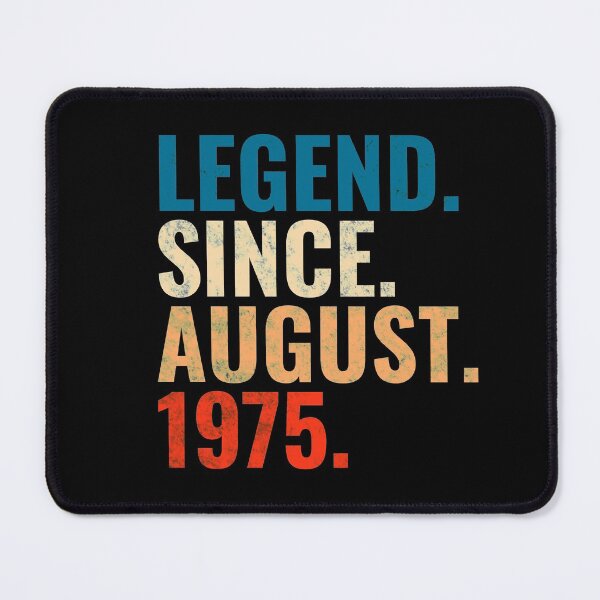 Item preview, Legend Since August 1975 Retro Vintage designed and sold by Teelogic.