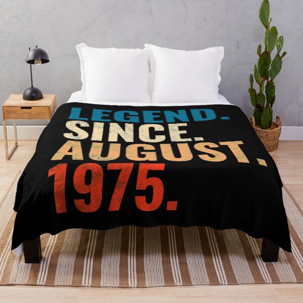 Item preview, Legend Since August 1975 Retro Vintage designed and sold by Teelogic.