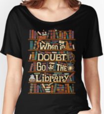 Go to the library Women's Relaxed Fit T-Shirt