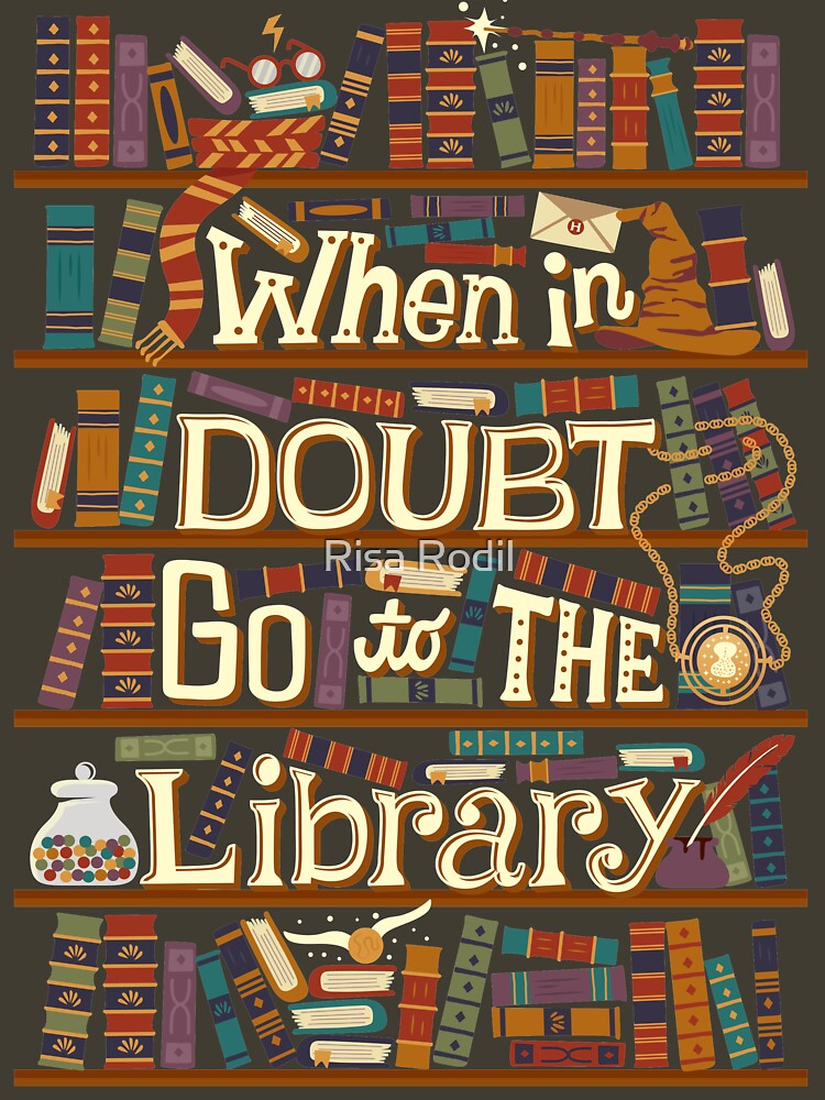 Disover Go to the library | Classic T-Shirt