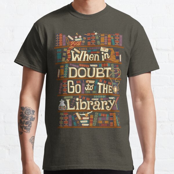 Disover Go to the library | Classic T-Shirt