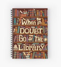 Go to the library Spiral Notebook