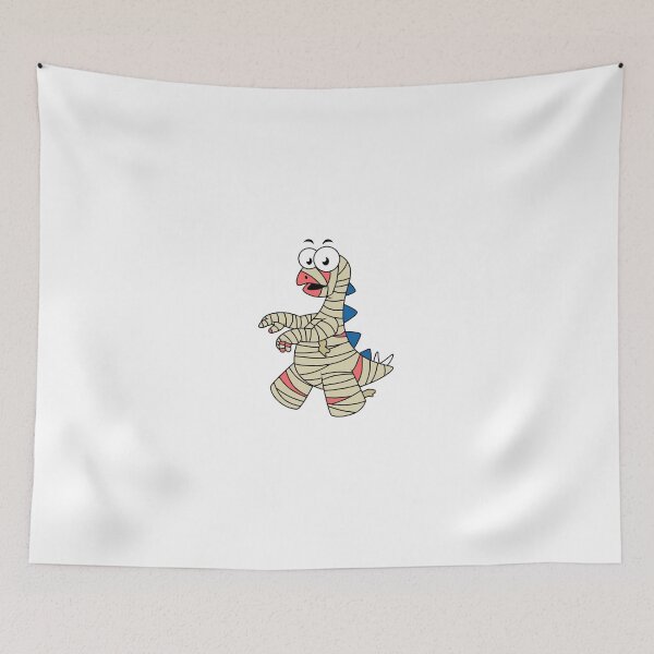Item preview, Illustration of a Stegosaurus dressed up as a mummy. designed and sold by StocktrekImages.