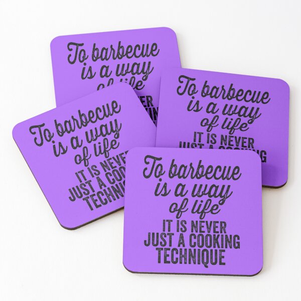 Item preview, To barbecue is a way of life-grilling. designed and sold by DesignedBySnip.