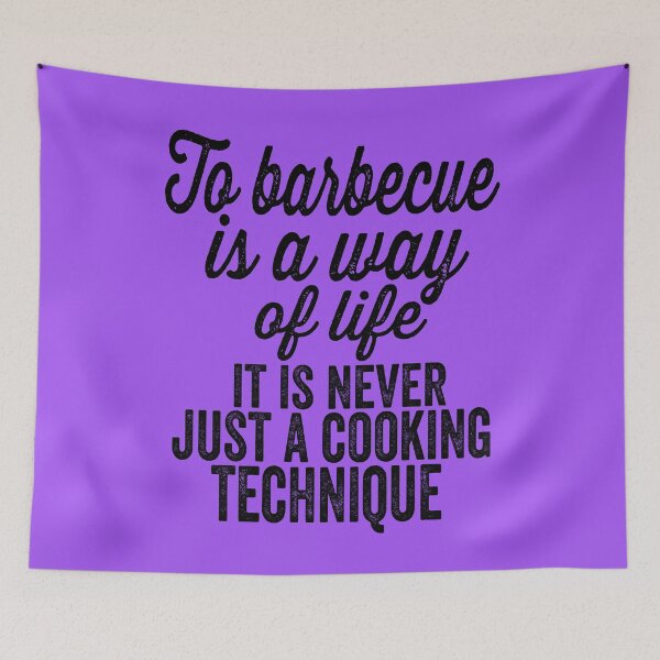 Item preview, To barbecue is a way of life-grilling. designed and sold by DesignedBySnip.