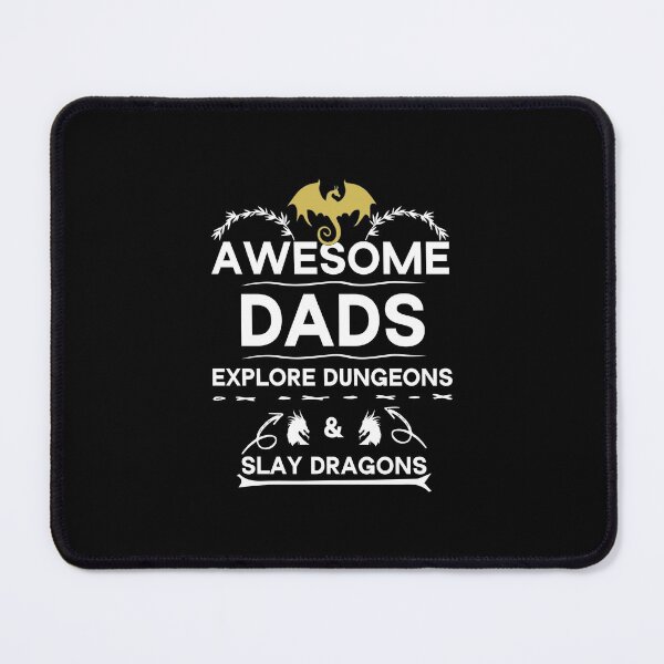 Item preview, Awesome Dads Explore Dungeons And Slay Dragons designed and sold by Beinfashion.