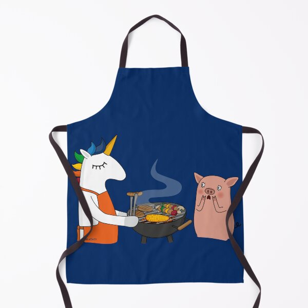 Item preview, Barbecue Unicorn & Schwartie designed and sold by LaDaDi.