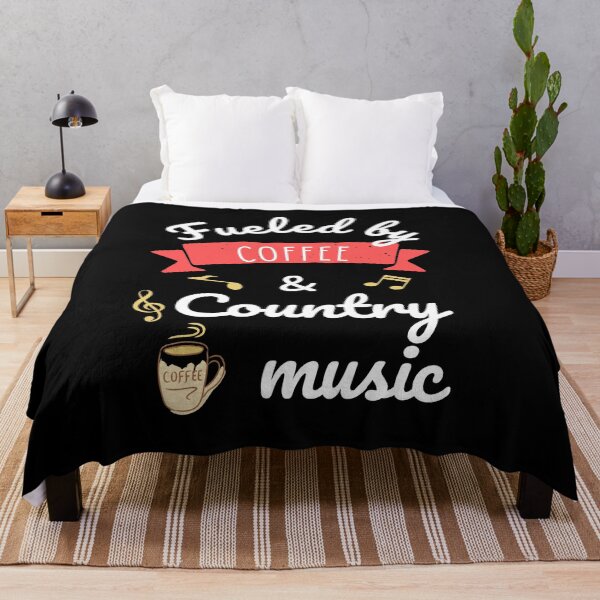 Item preview, Fueled By Coffee And Country Music For Funny Coffee Addict - Fueled By Coffee And Country Music designed and sold by Funwithmusic.