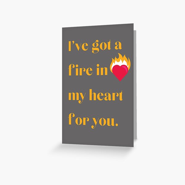Item preview, Fire in my heart designed and sold by TheVarc.