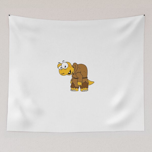 Item preview, Cartoon illustration of a dinosaur hunchback. designed and sold by StocktrekImages.