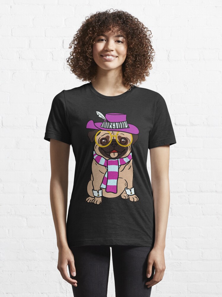Thumbnail 6 of 7, Essential T-Shirt, Harry Pugger The Pimp designed and sold by HarryPugger.