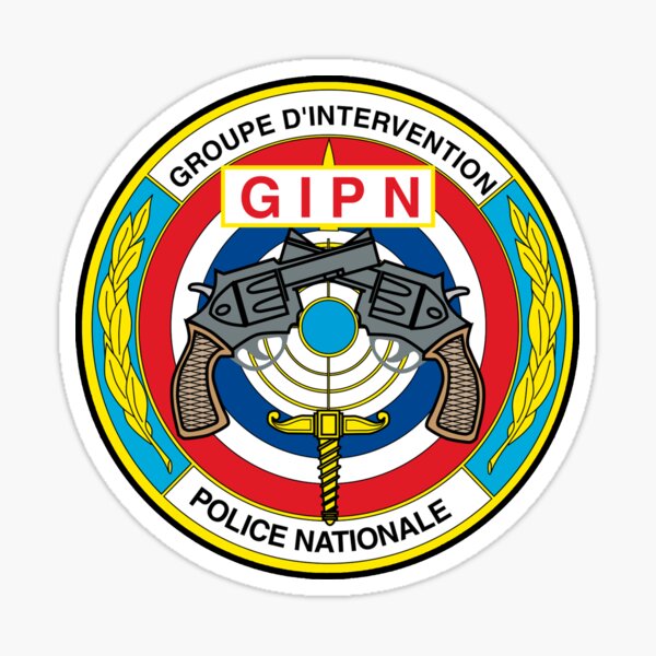 GIPN GROUPE D'INTERVENTION DE LA POLICE NATIONALE Sticker