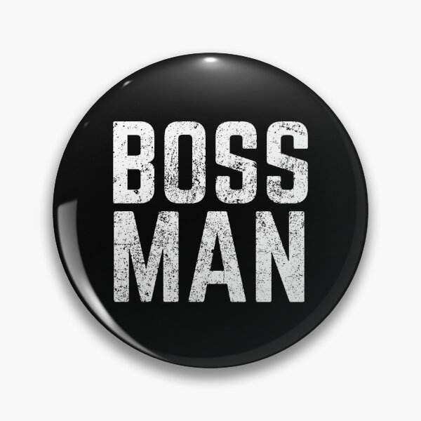 Item preview, BOSS MAN distressed designed and sold by KingsManKind.