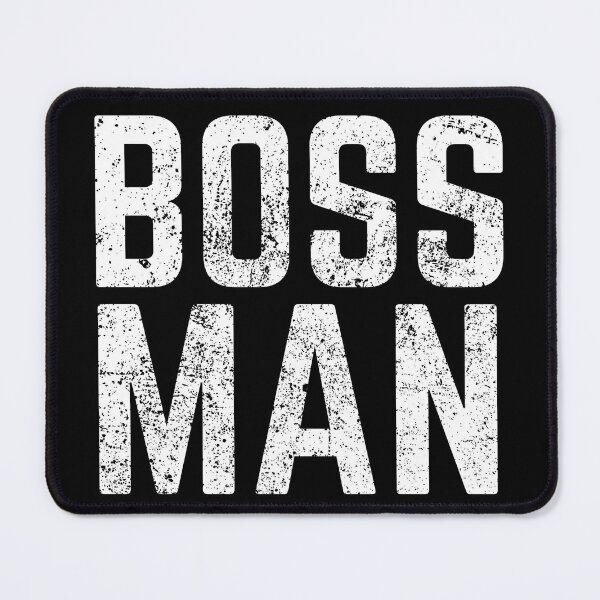 Item preview, BOSS MAN distressed designed and sold by KingsManKind.