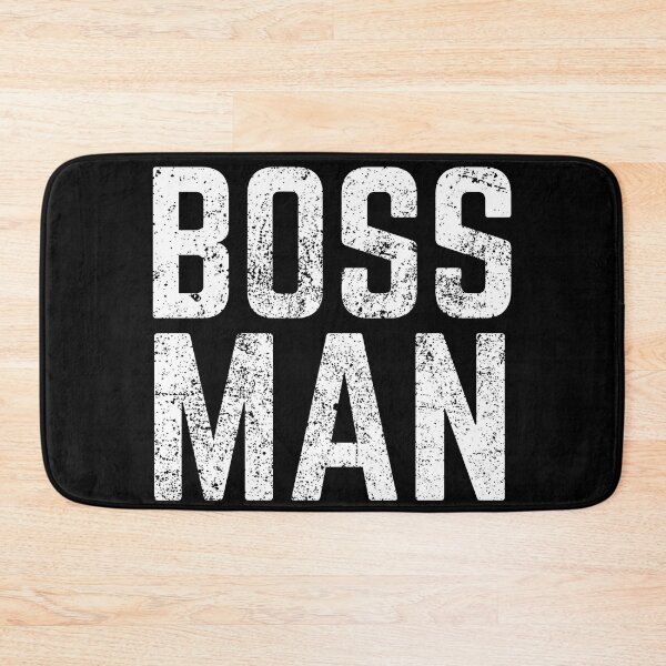Item preview, BOSS MAN distressed designed and sold by KingsManKind.