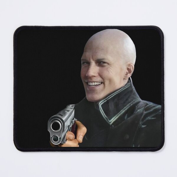 Artikel-Vorschau von Glatzköpfiger Vergil, der eine Waffe zeigt - verschwommenes Devil May Cry lustiges Gesichtsmeme, designt und verkauft von KefrostDs.