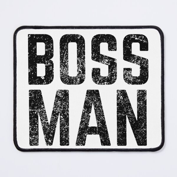 Item preview, BOSS MAN distressed 2 designed and sold by KingsManKind.