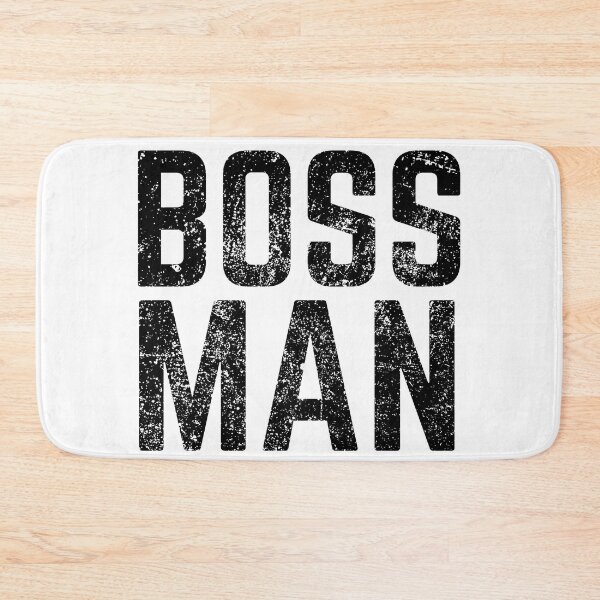 Item preview, BOSS MAN distressed 2 designed and sold by KingsManKind.