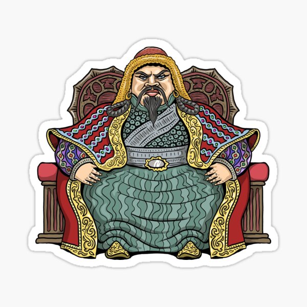 Aperçu de l'œuvre Gengis Khan créée et vendue par MacKaycartoons.
