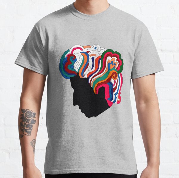 Bob Dylan Rainbow Camiseta clásica