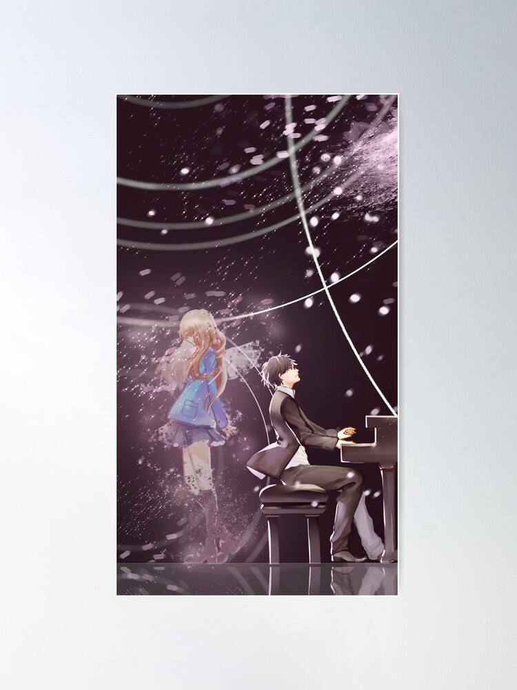 Shigatsu wa kimi no uso (Your lie in april) ALTERNATIVE POSTER Poster for  Sale by 10969designs