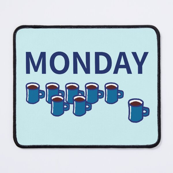 Item preview, Monday Coffee Mugs designed and sold by CarlottaLai.