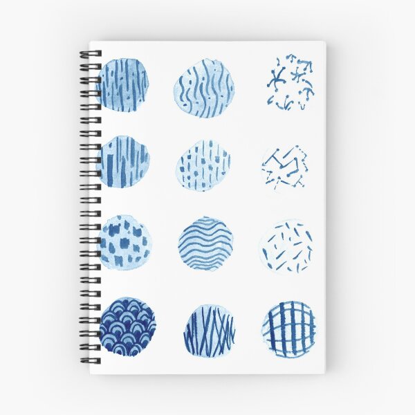 Item preview, Indigo Watercolor Pattern Pack designed and sold by Pcat007.