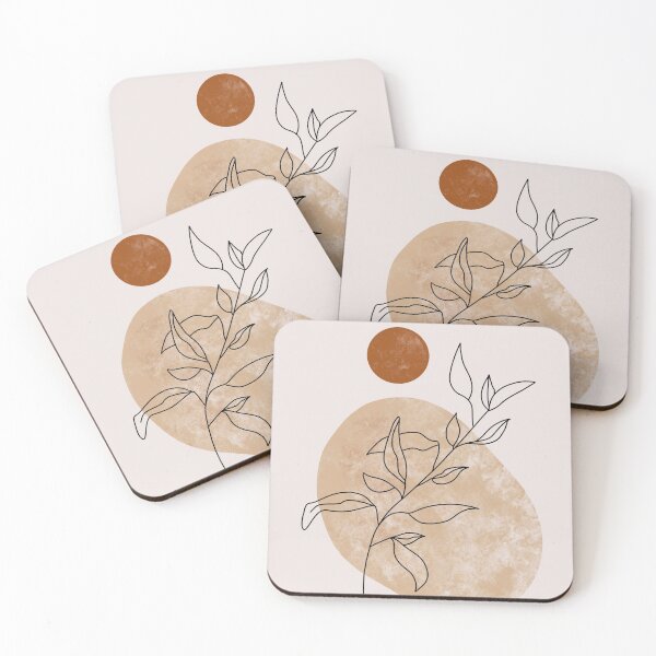 Artikelvorschau, Minimalistische Blume und Sonne entworfen und verkauft von PrintsEntmt.