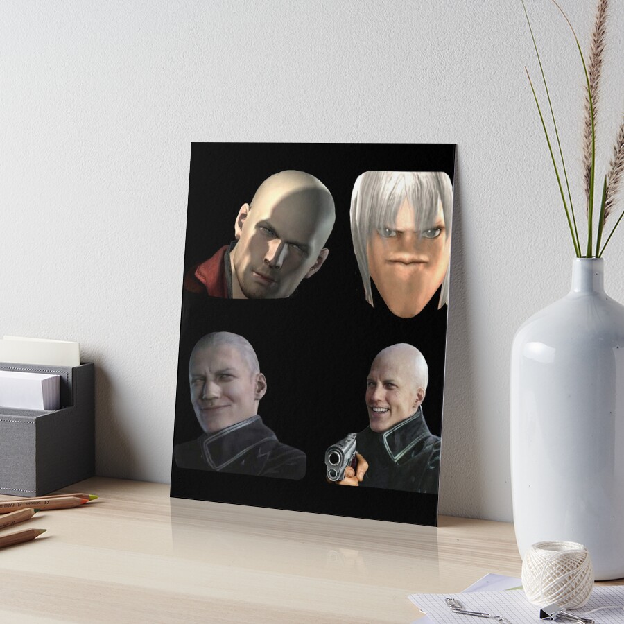 Vergil Devil May Cry funny face meme Poster for Sale by KefrostDs