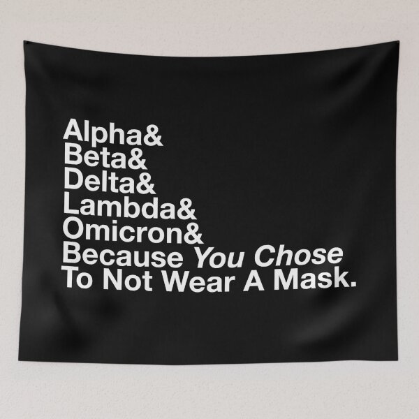 Item preview, Wear A Mask designed and sold by mixia-art.