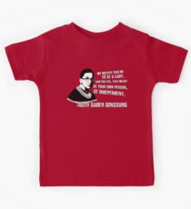 Revolutionary Women: Ruth Bader Ginsburg Kids T-Shirt