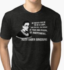 Revolutionary Women: Ruth Bader Ginsburg Tri-blend T-Shirt