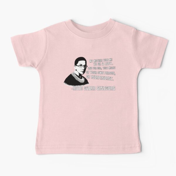 Revolutionary Women: Ruth Bader Ginsburg Baby T-Shirt