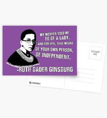 Revolutionary Women: Ruth Bader Ginsburg Postcards