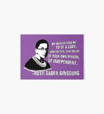 Revolutionary Women: Ruth Bader Ginsburg Art Board