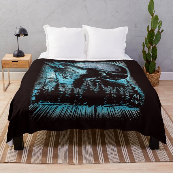 Item preview, Lobos aullando a la luna - Wolf Lover designed and sold by CathyCraig23.
