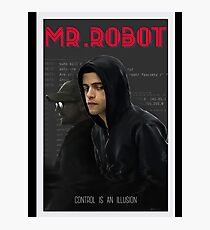 mr robot Photographic Print